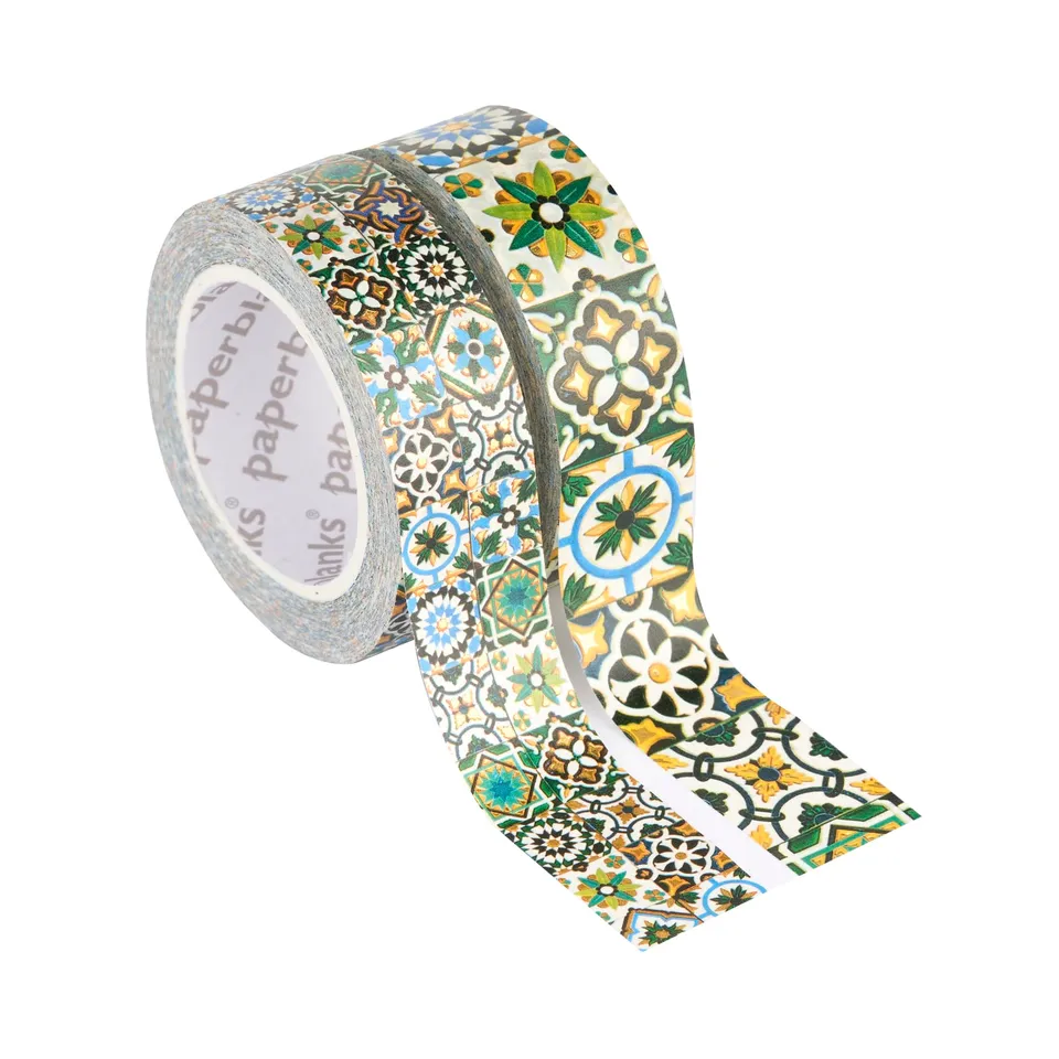 paperblanks-porto-washi-tape-mixed-pack-portuguese-tiles image 1