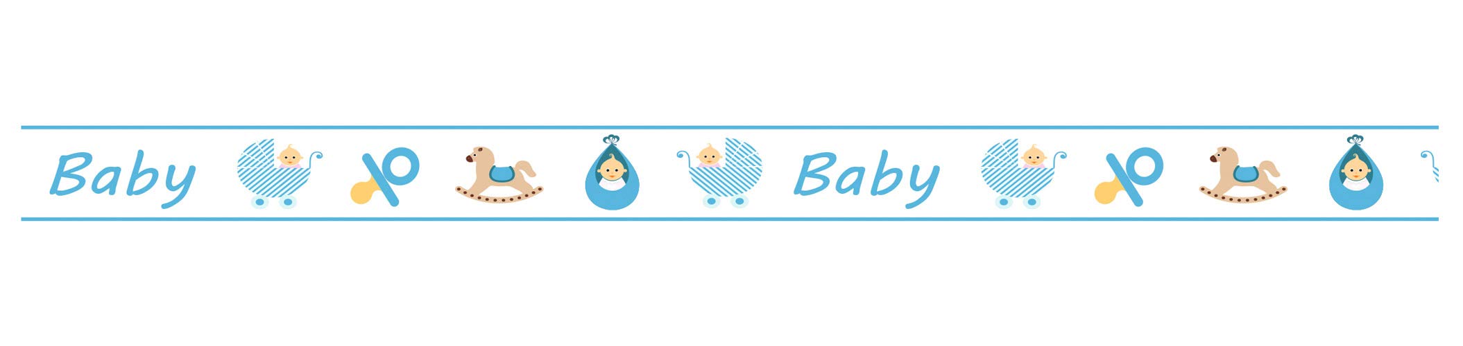 ursus-59050088-masking-tape-baby-blau-15-mm-x-10-m-papierklebeband image 1