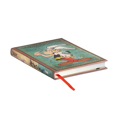 paperblanks-asterix-the-gaul-midi-notizbuch-blanko-hardcover-mit-gummiband image 6