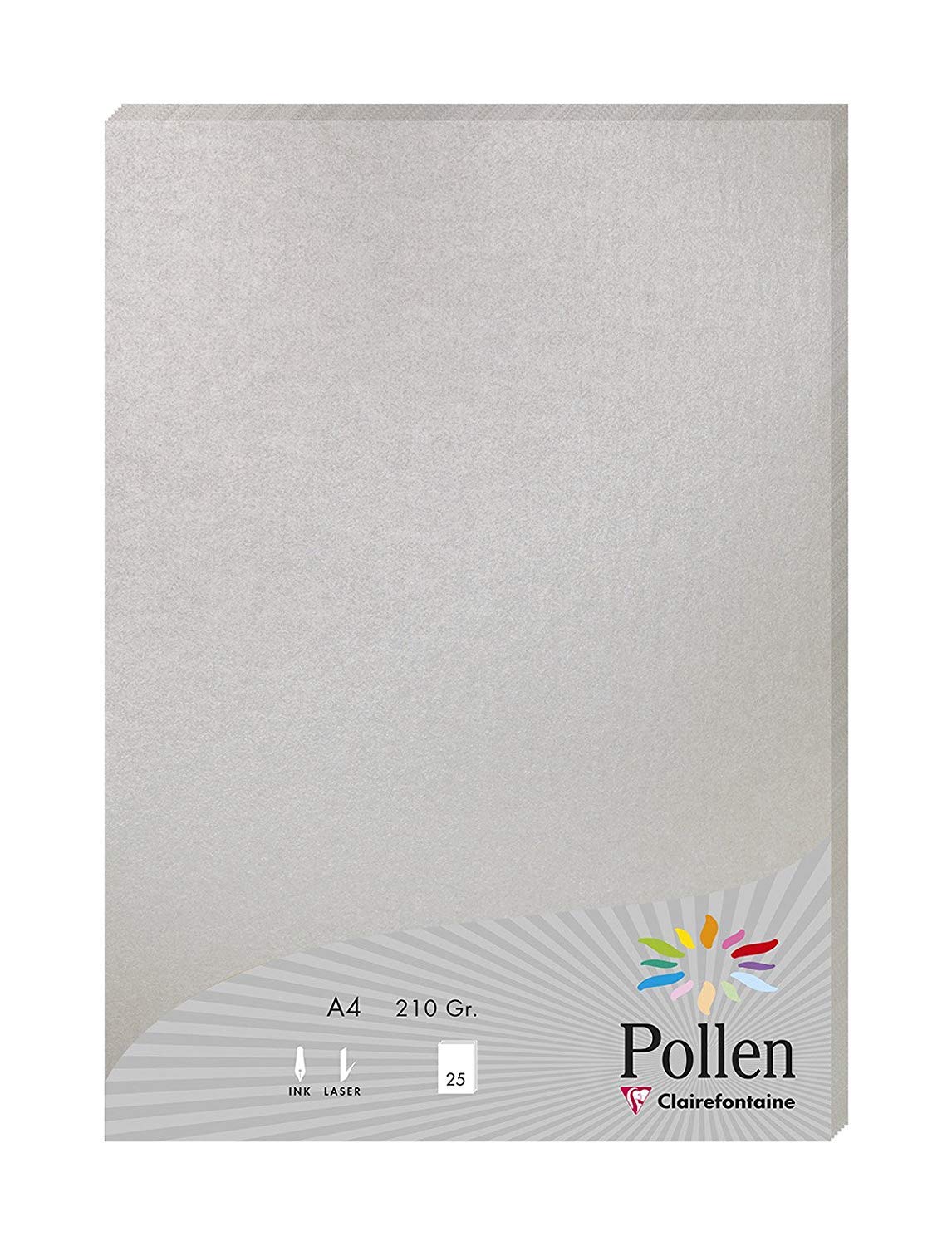 clairefontaine-pollen-29205c-briefpapier-a4-210g-kraftnatur-25-blatt image 8