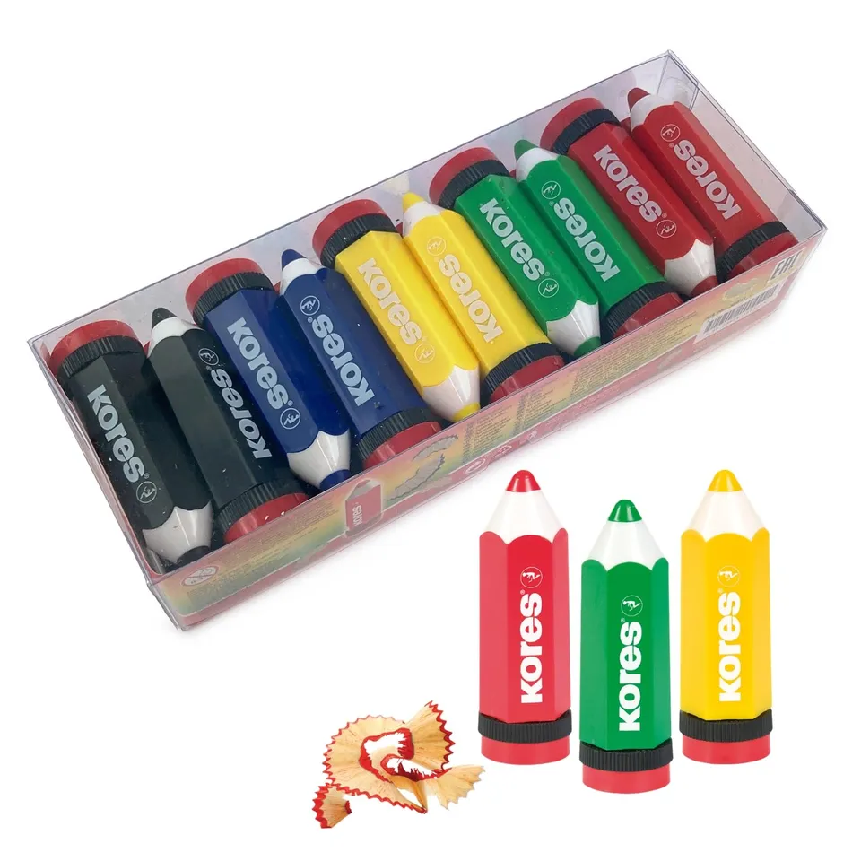 kores-koloritos-spitzer-mit-beh-lter-buntstift-design-20er-pack image 1