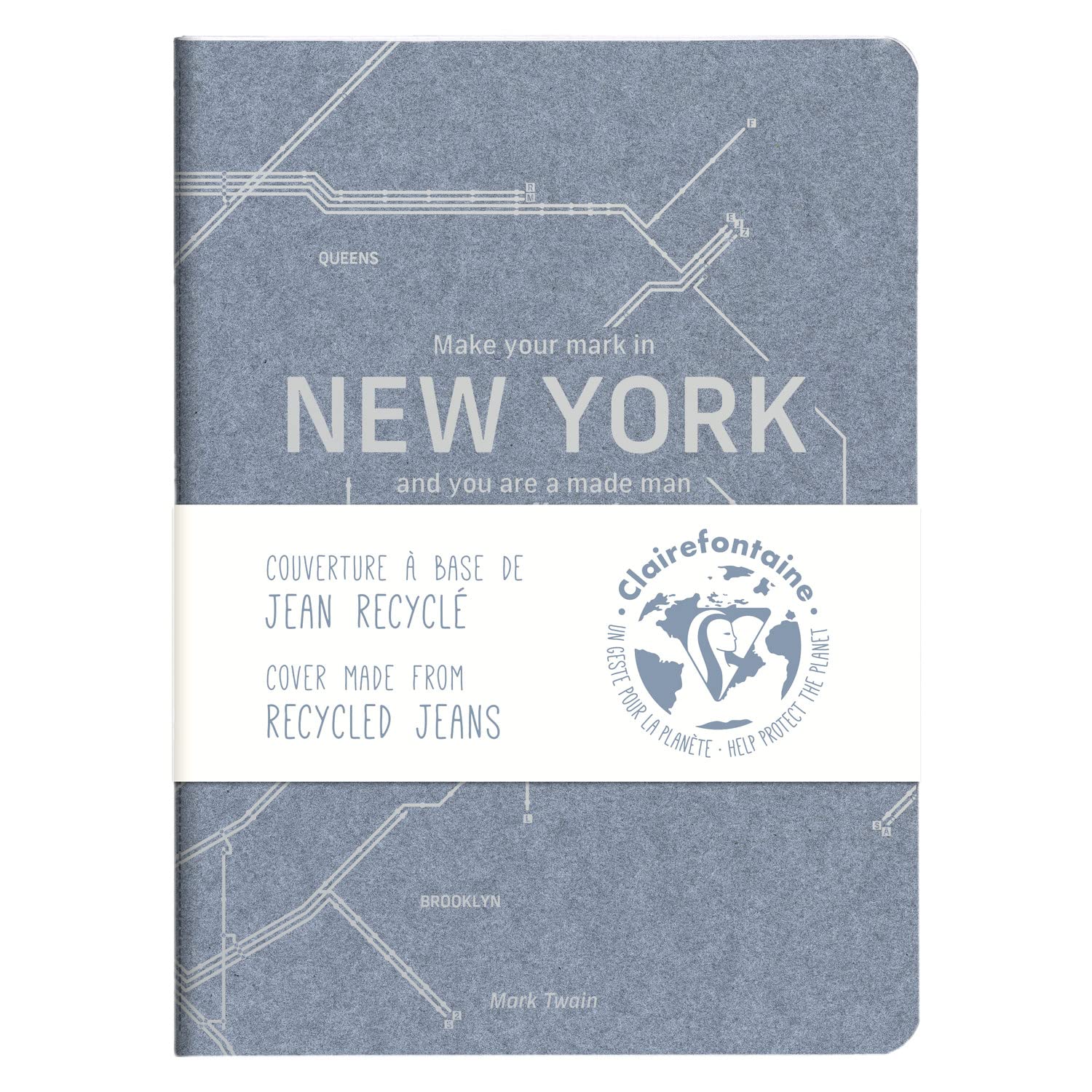 clairefontaine-83533c-notizheft-jeans-metro-a5-48-blatt-liniert-mit-fadenbindung image 7