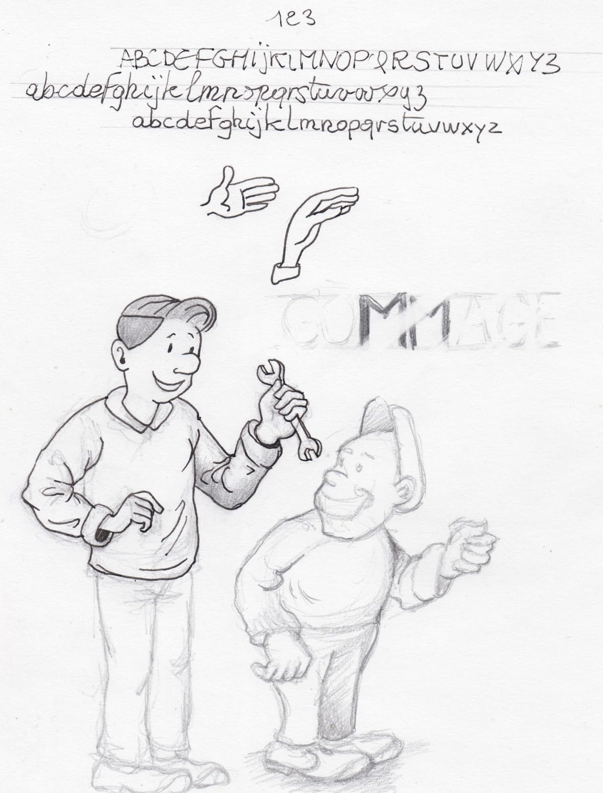 Toll für urbansketching