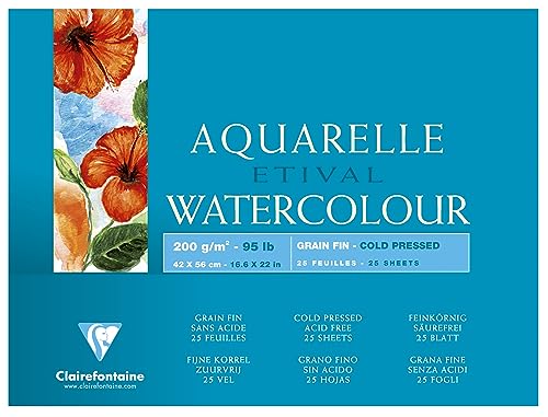 clairefontaine-etival-malblock-aquarellpapier-12-x-18-cm-25-blatt-200-g-wei-fein image 8