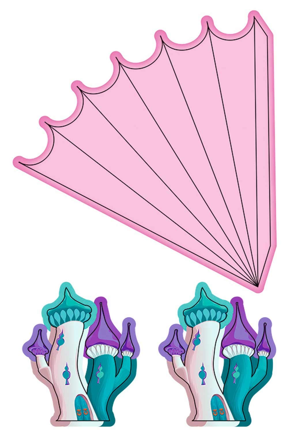 ursus-dekorationsset-mini-baby-pegasus-f-r-schult-te-41-x-15-cm image 5