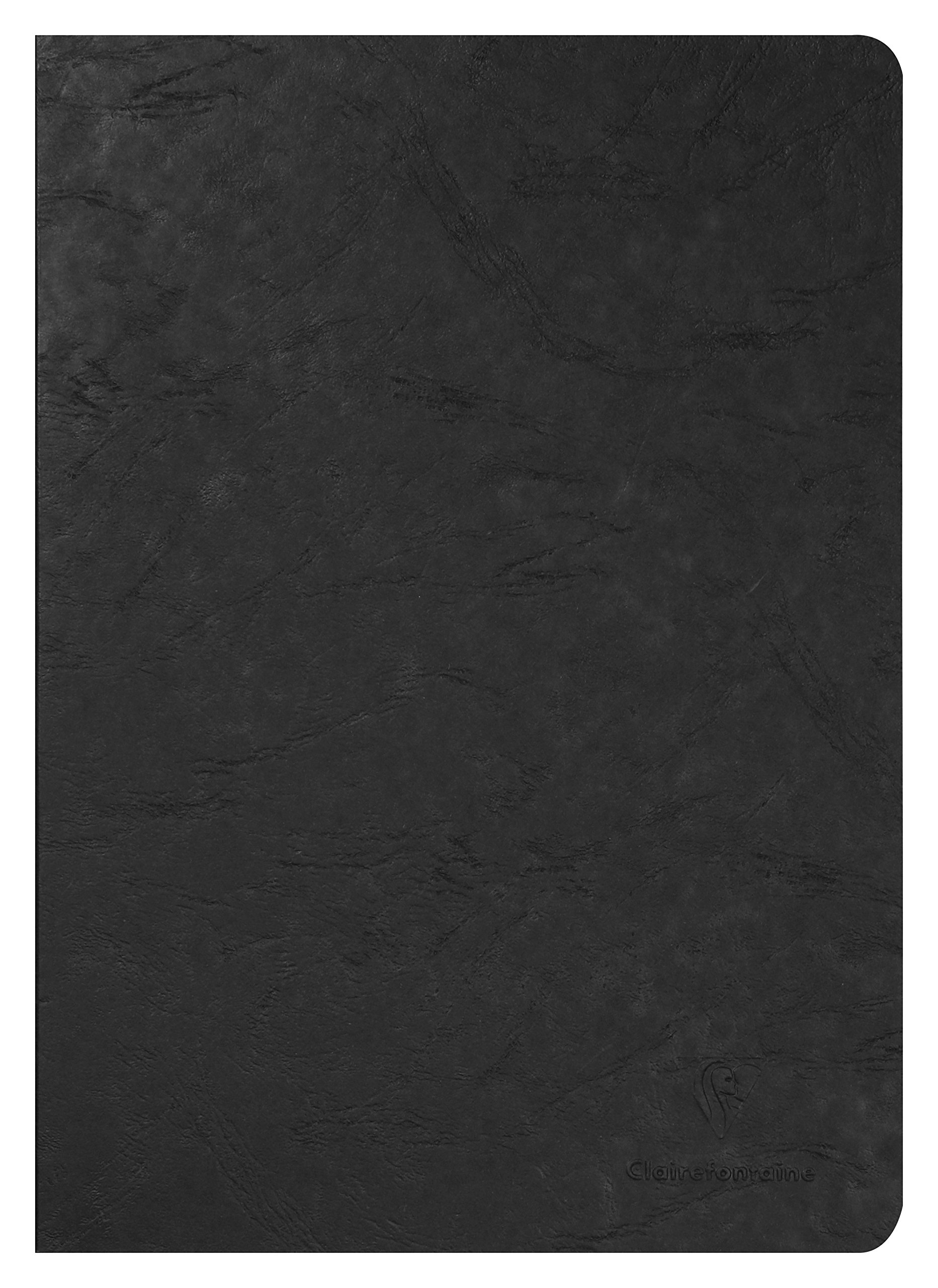 clairefontaine-age-bag-notizbuch-kladde-din-a4-21x29-7-cm-blanko-gr-n-lederoptik image 4