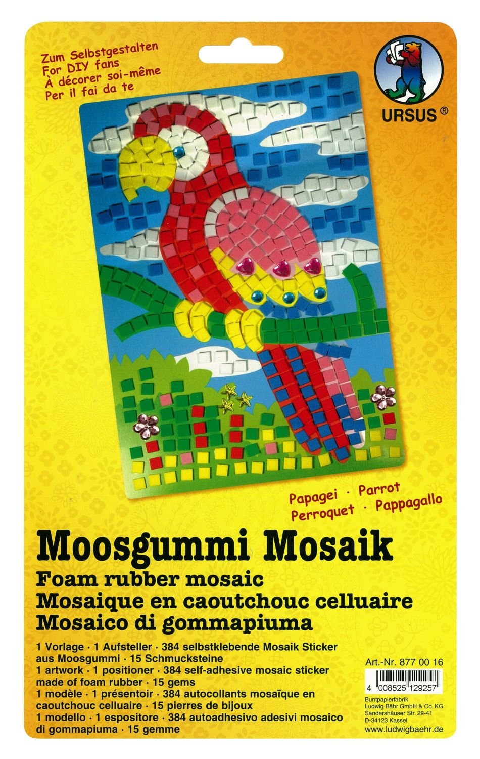 ursus-8770030-moosgummi-mosaikbild-k-ken-23x16-cm-384-sticker-set image 7