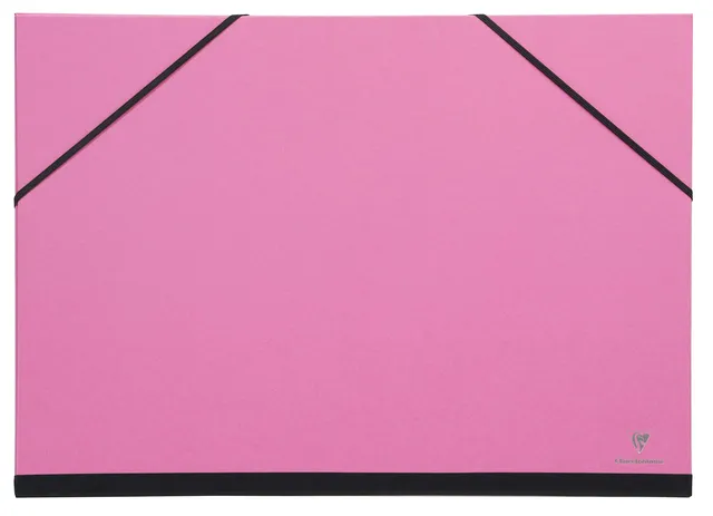 clairefontaine-maya-zeichenmappe-28-x-38-cm-fuchsia-mit-gummizug image 1