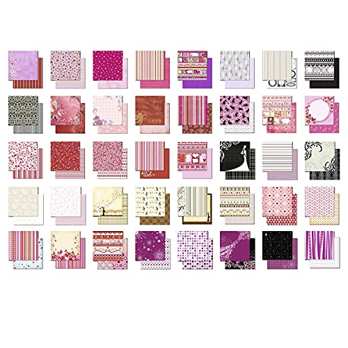 ursus-71870099-glitter-design-papier-love-40-blatt-30-5-x-30-5-cm-190-g-m-beidse image 4