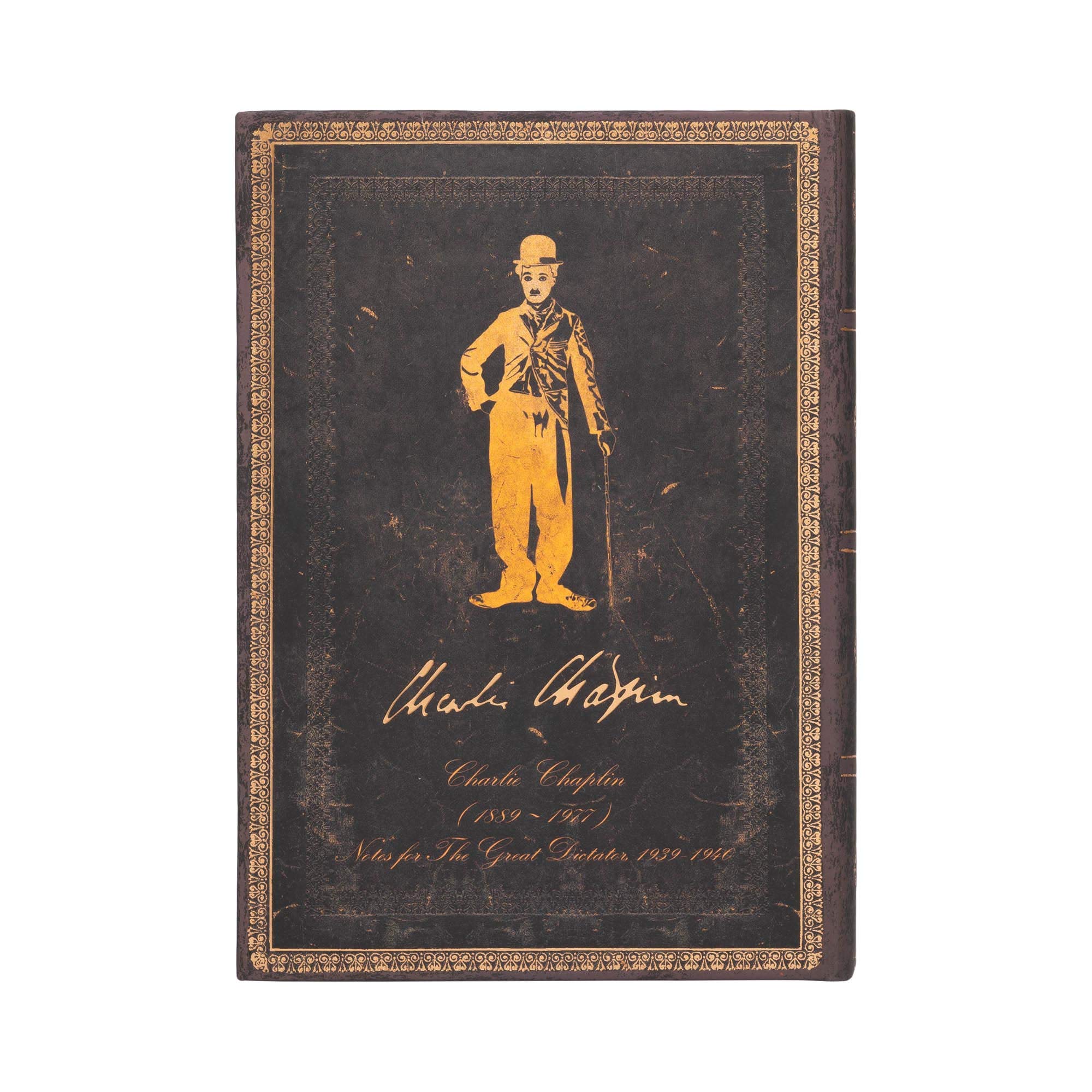paperblanks-celebrating-charlie-chaplin-midi-notizbuch-liniert-hardcover-mit-ela image 4