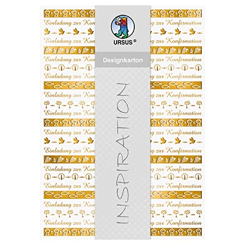ursus-60824601-designkarton-bord-ren-konfirmation-din-a4-200-g-qm-5-blatt-goldve image 6