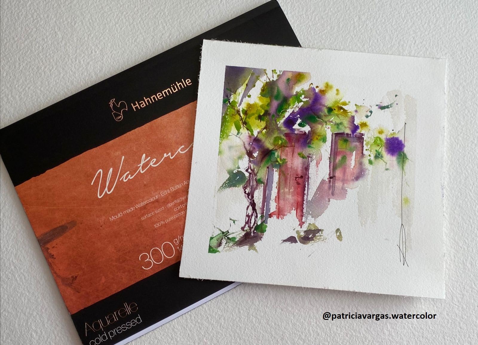 hahnem-hle-the-collection-watercolour-block-24-x-32-cm-300-g-m-100-baumwolle image 5