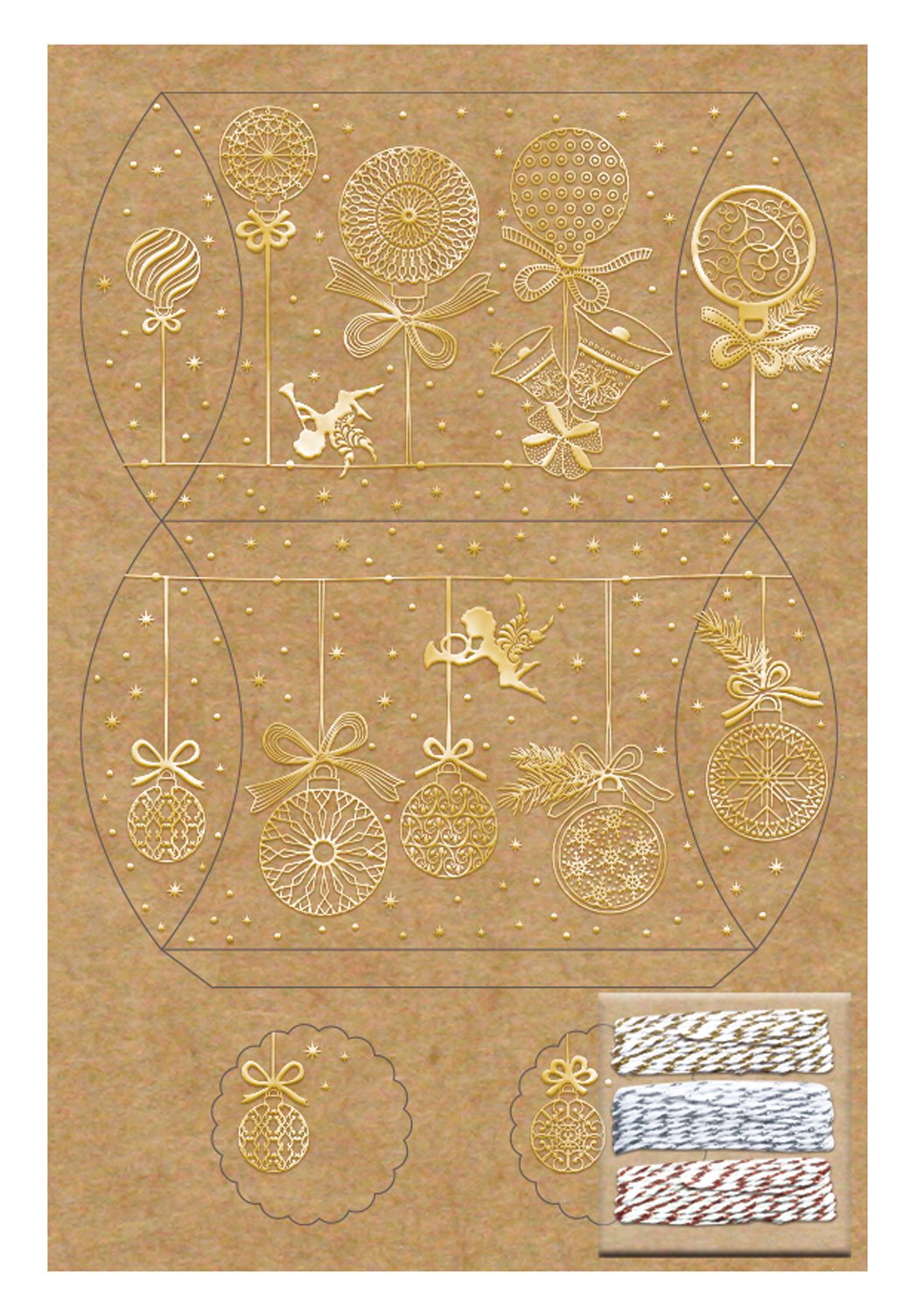 ursus-27910099f-geschenkboxen-set-christmas-6-boxen-ca-14-5-x-9-5-x-4-cm-aus-kra image 3