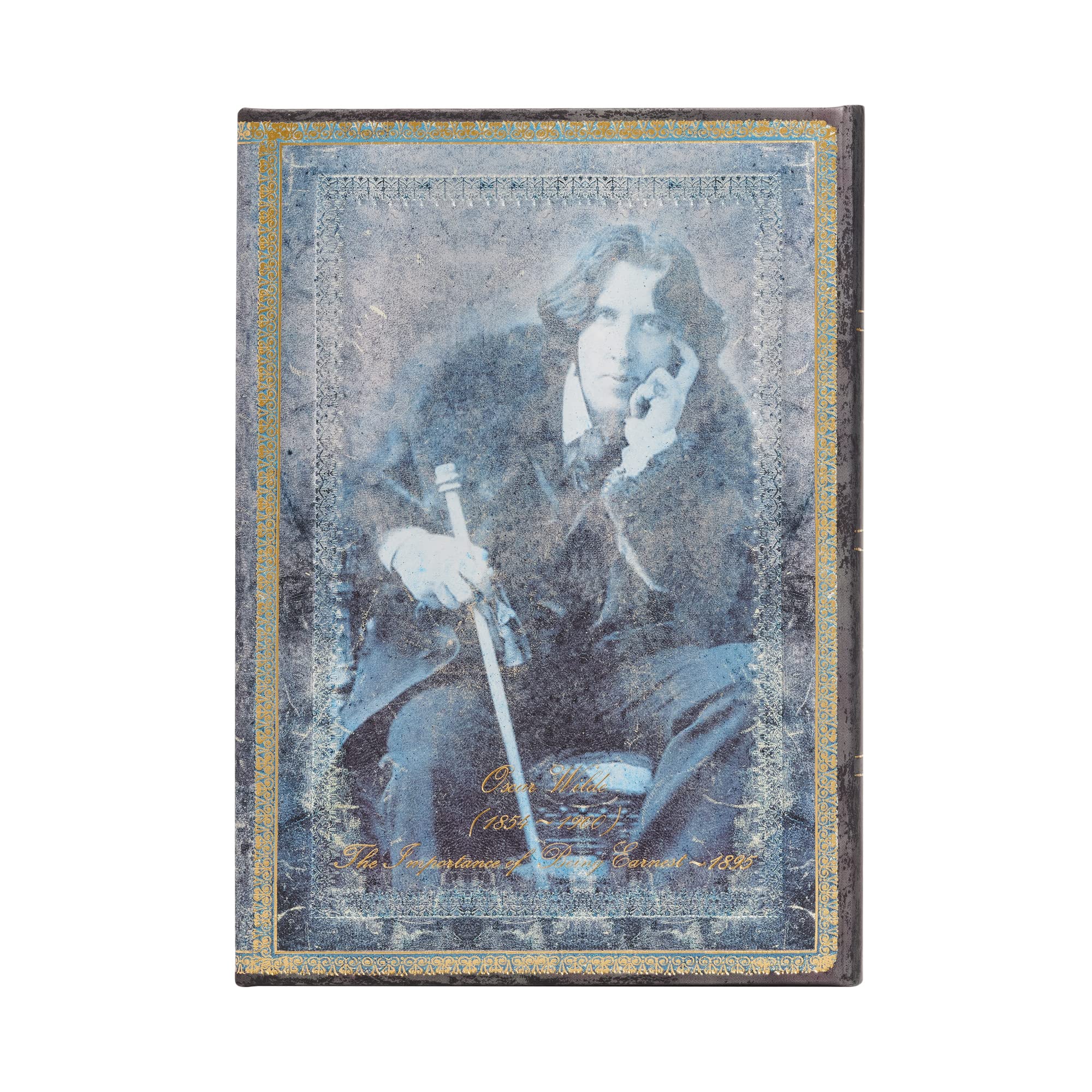 paperblanks-wilde-importance-of-being-earnest-midi-notizbuch-liniert-hardcover image 2