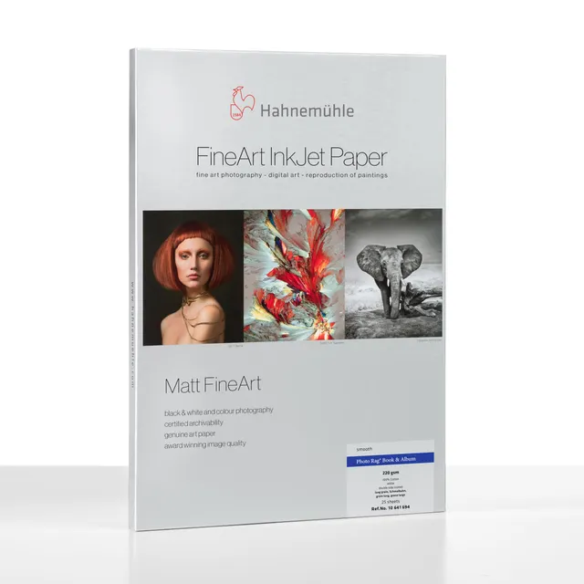 hahnem-hle-photo-rag-book-album-din-a4-220-g-m-25-blatt-wei image 1