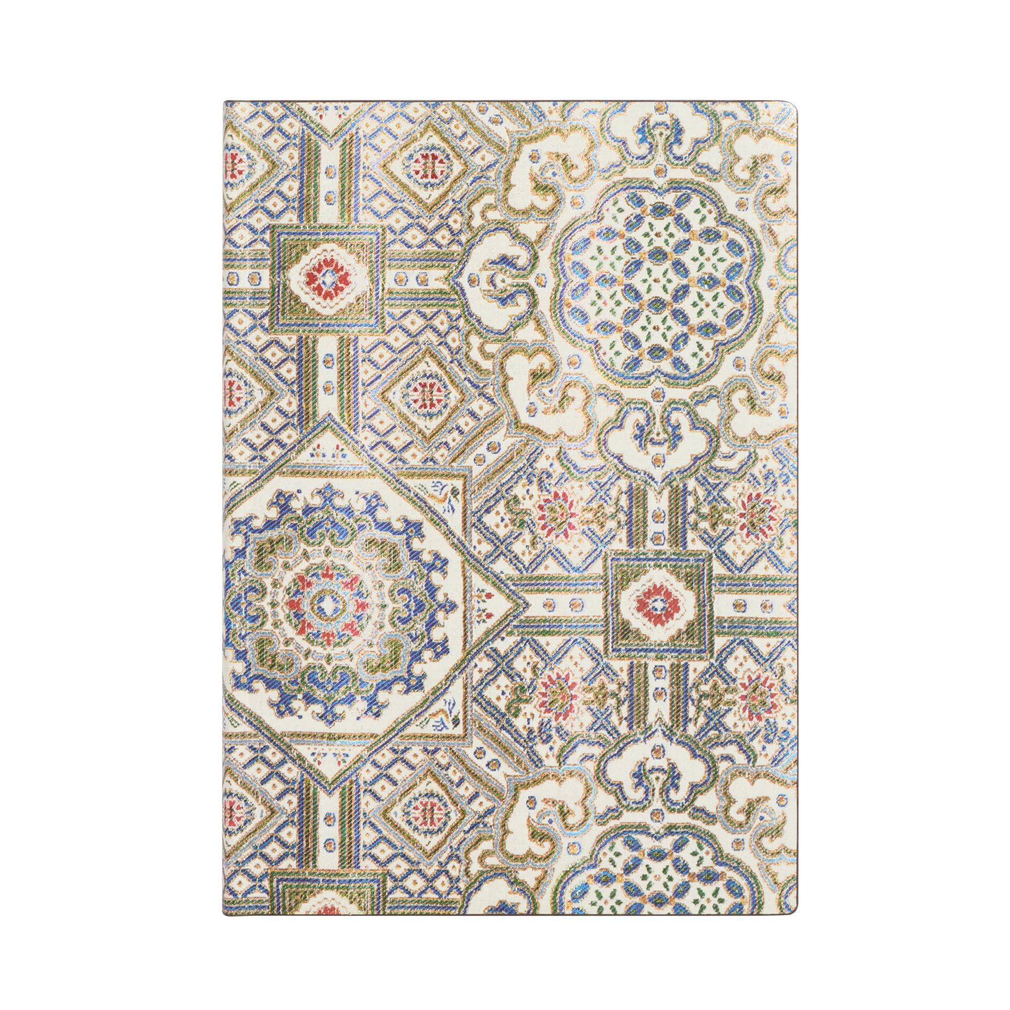paperblanks-ashta-sacred-tibetan-textiles-midi-notizbuch-blanko-flexi-softcover image 1
