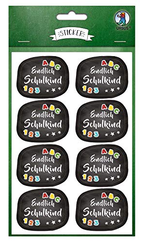 ursus-sticker-schulbeginn-endlich-schulkind-74-sticker-bunt image 4