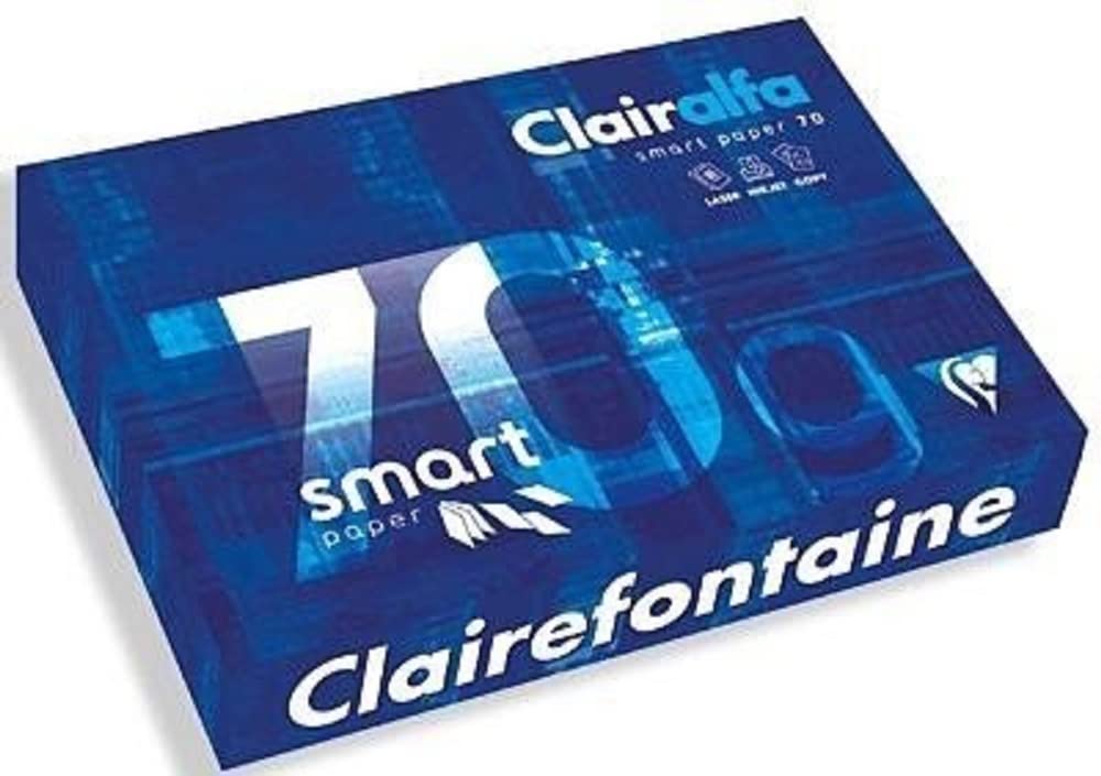 clairefontaine-smart-print-druckerpapier-din-a4-70g-extrawei-500-blatt image 1