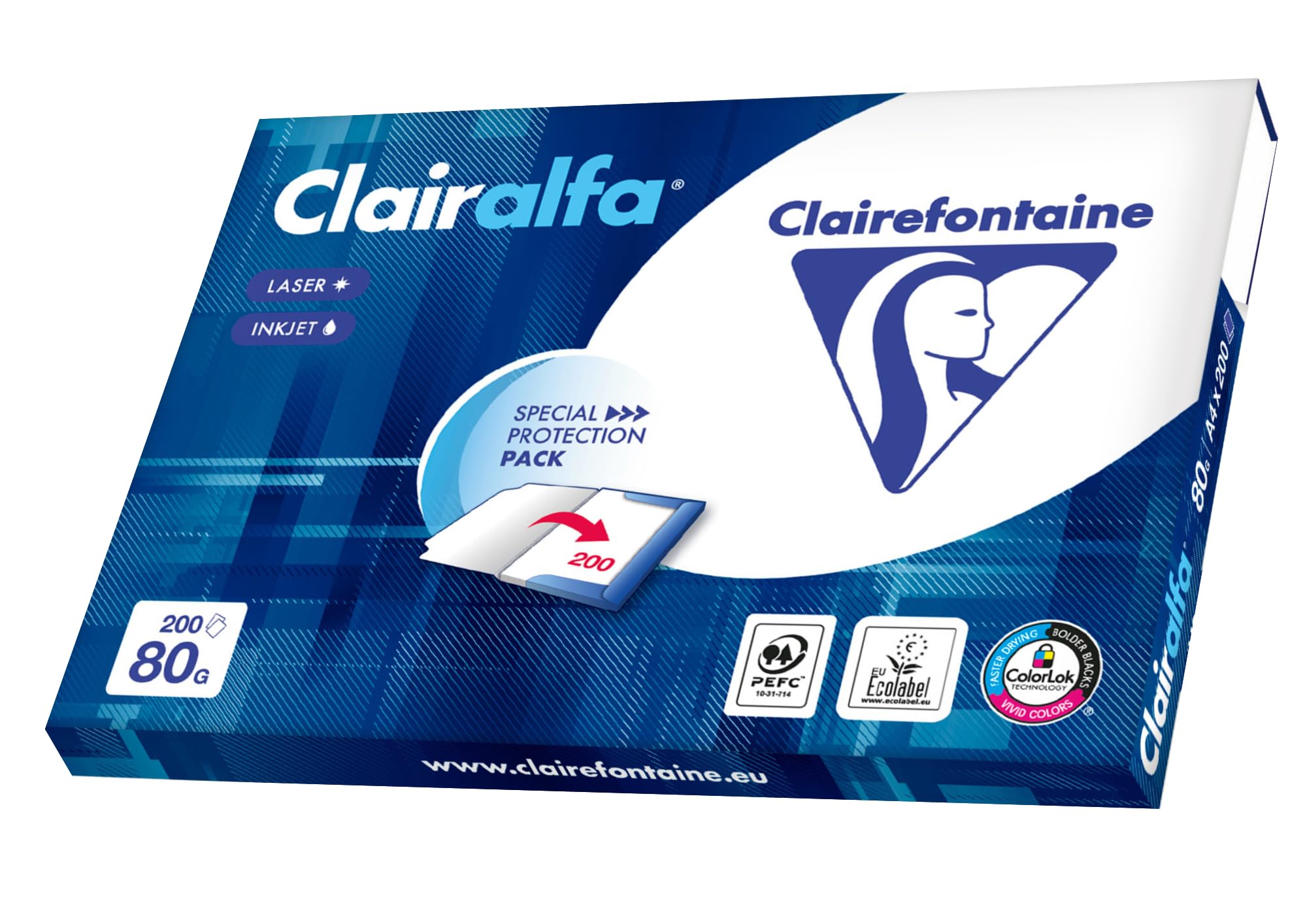 clairefontaine-clairalfa-druckerpapier-din-a4-80g-extrawei-karton-mit-7-x-200-bl image 4