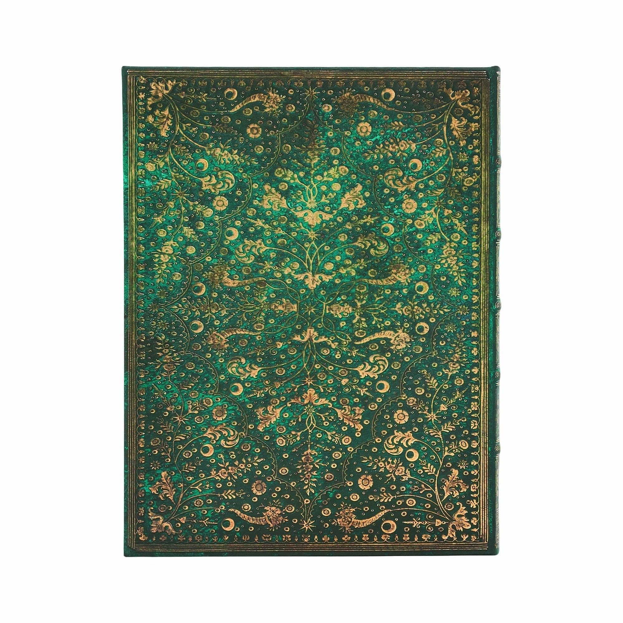 paperblanks-emerald-flower-nature-s-grace-ultra-hardcover-journal-linienlos-mit- image 2
