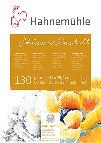 hahnem-hle-skizze-pastellblock-din-a2-naturwei-feink-rnig-130-g-m-30-blatt image 4