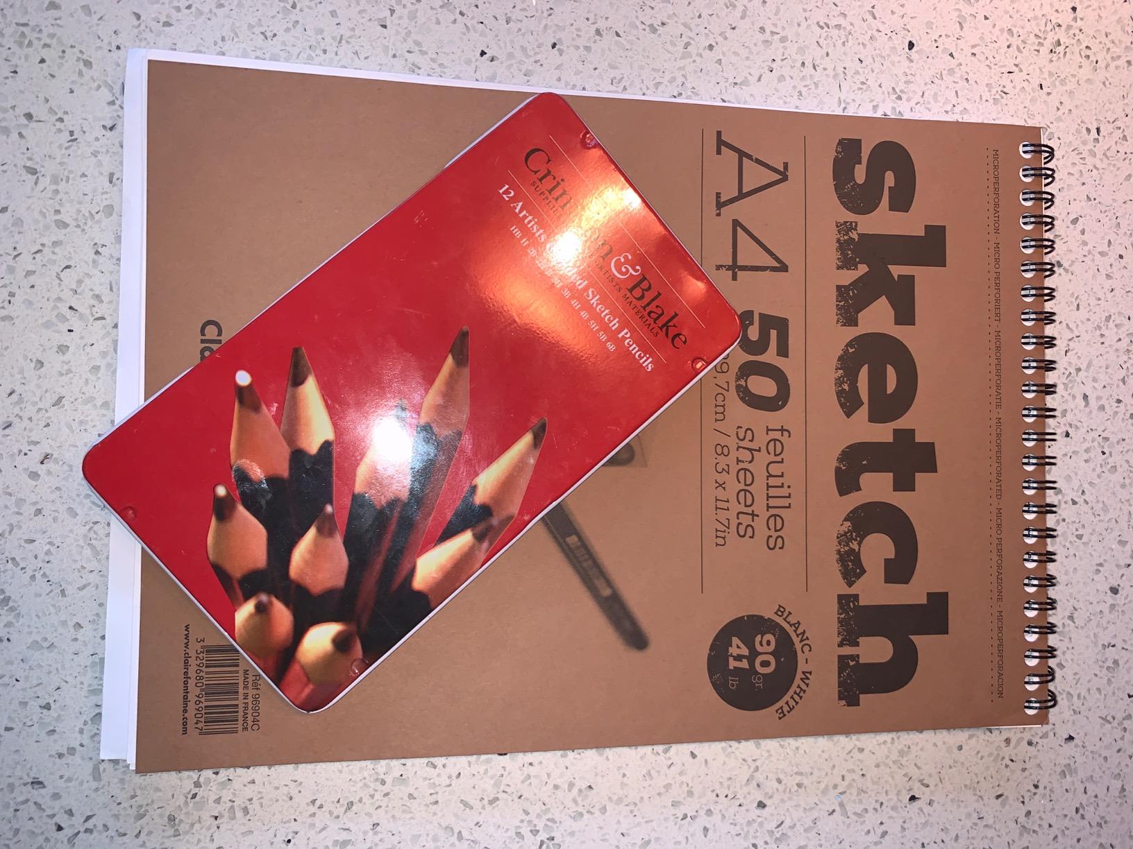 Lieblingsblock für Bleistift