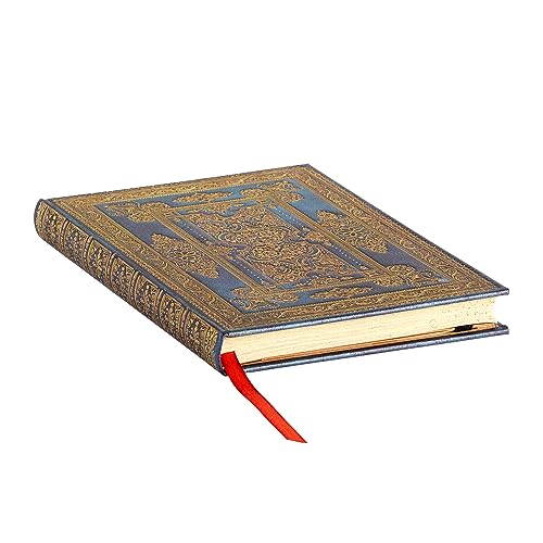paperblanks-blue-luxe-luxe-design-midi-journal-liniert-hardcover-mit-gummiband image 7