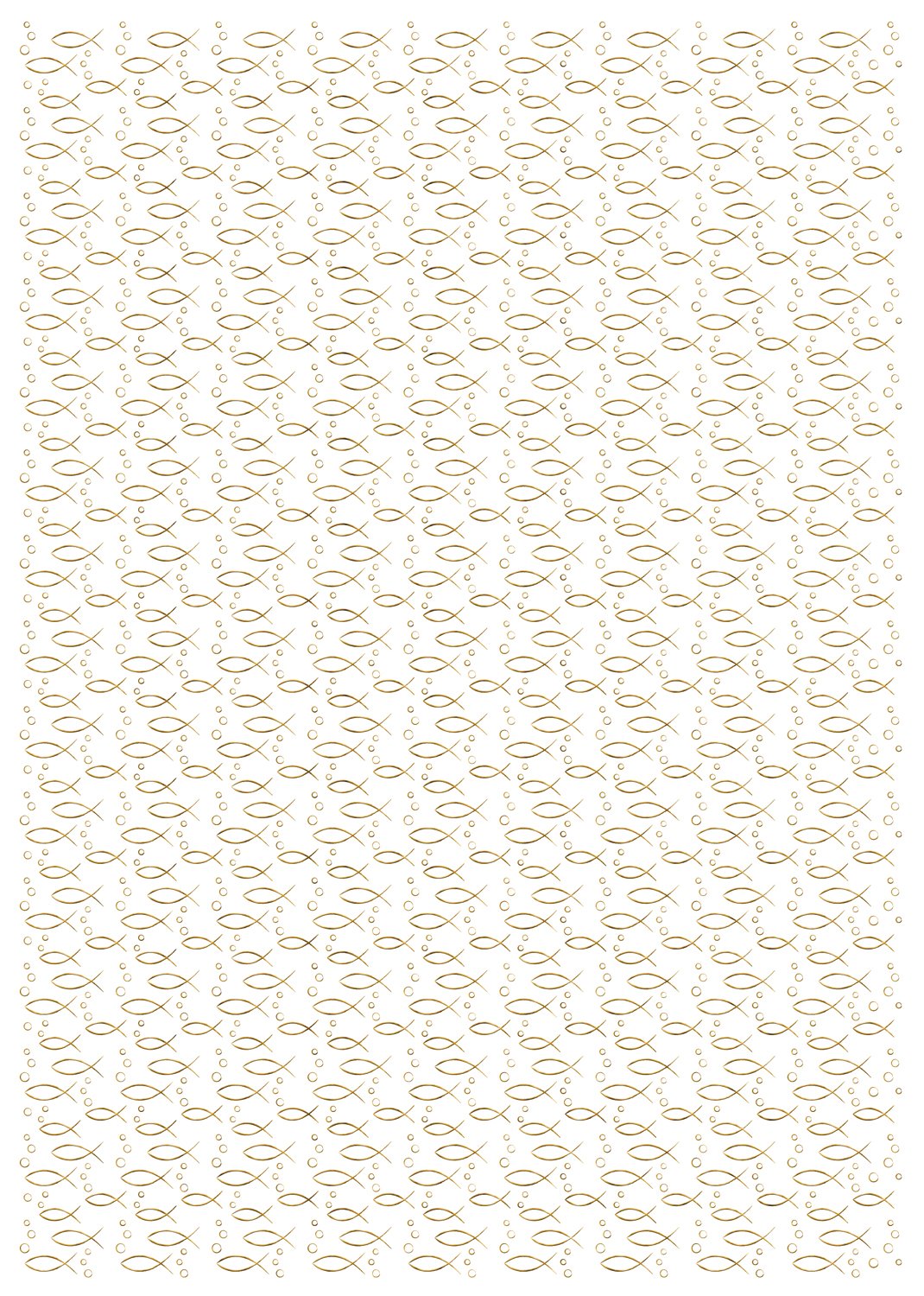 ursus-60844605-designkarton-fische-gold-din-a4-200-g-qm-5-blatt image 2