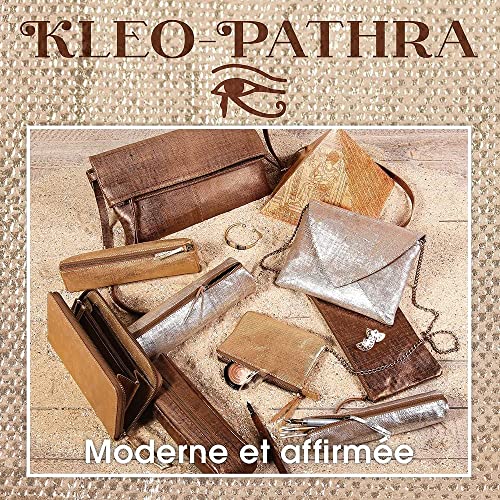 clairefontaine-kleo-pathra-kartenetui-aus-lammleder-silber-15-x-10-cm image 4