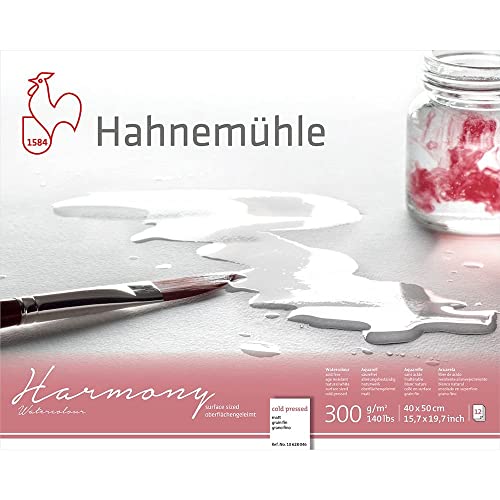 hahnem-hle-harmony-matter-aquarellblock-40-x-50-cm-300-g-m-naturwei-12-blatt image 5