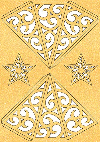 ursus-34620000-modena-stern-bastelset-grace-gold-35-5-cm-230-g-qm-mit-metallicef image 6