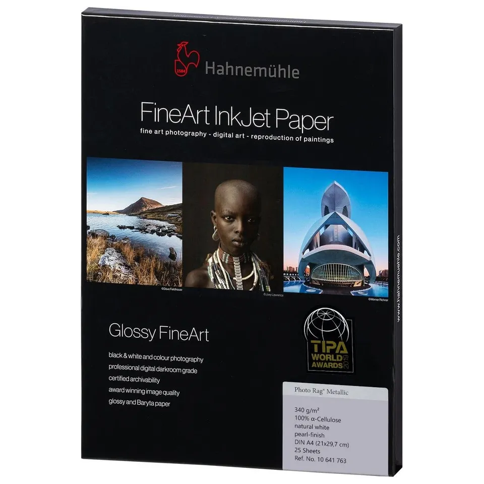 hahnem-hle-photo-rag-metallic-340g-m-a4-25-blatt-fineart-inkjet image 1