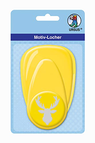 ursus-19490031-motivlocher-gro-elchkopf-gelb-38-1-mm image 3