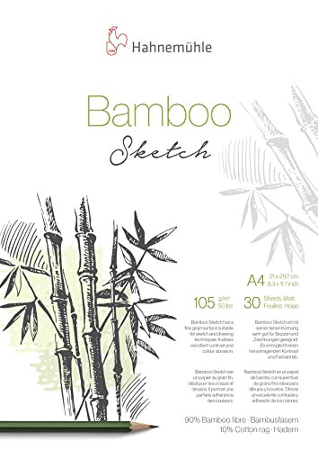 hahnem-hle-bamboo-skizzenblock-105-g-m-din-a5-30-blatt image 7