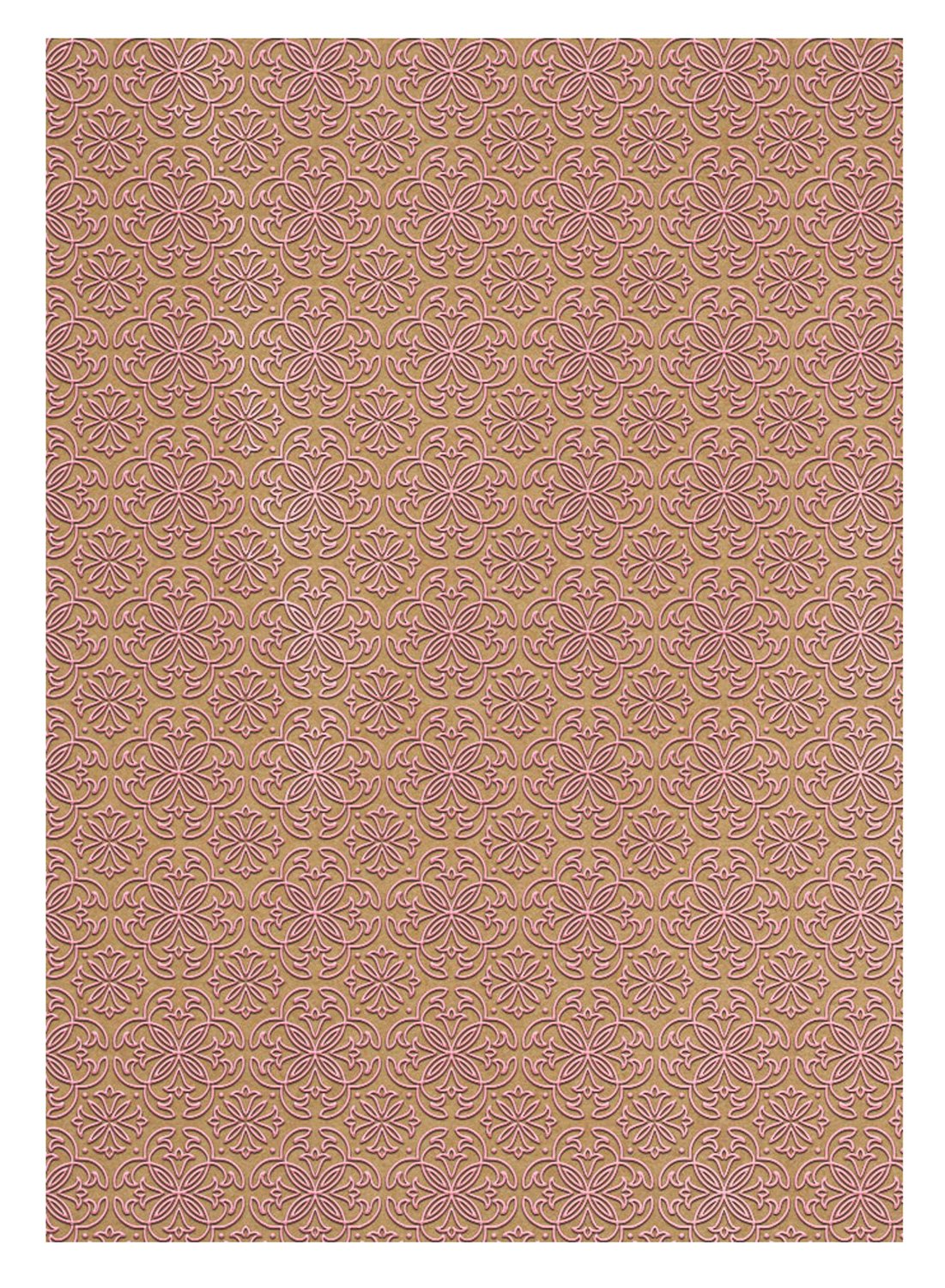 ursus-62384605f-selection-designkarton-ornament-ros-gold-din-a4-250-g-qm-25-blat image 2