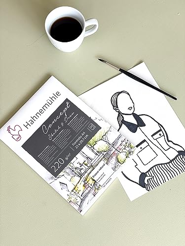 hahnem-hle-concept-sketch-draw-skizzenblock-a4-220-g-m-20-blatt image 8