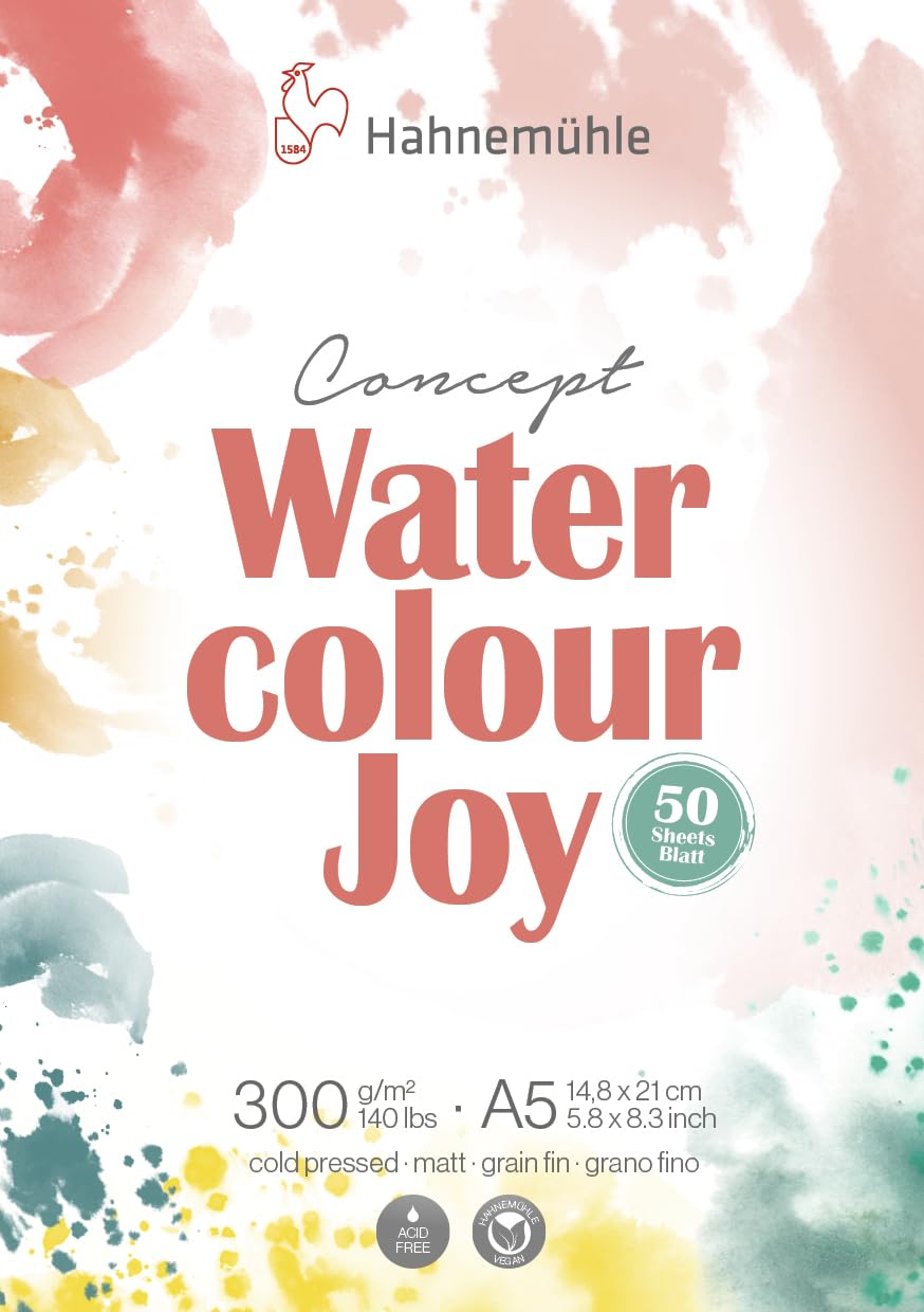 hahnem-hle-concept-watercolour-joy-aquarellblock-din-a3-25-blatt-300-g-m image 7