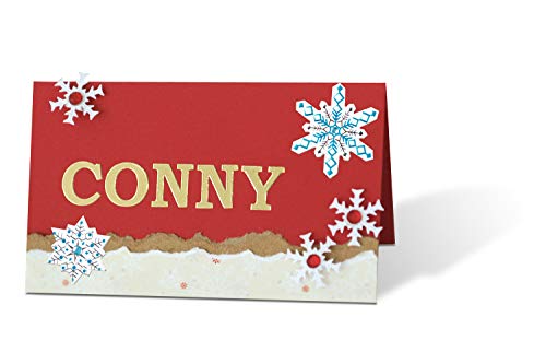 ursus-564000212-kreativ-accessoires-schneestern-blau-8-selbstklebende-sticker image 4