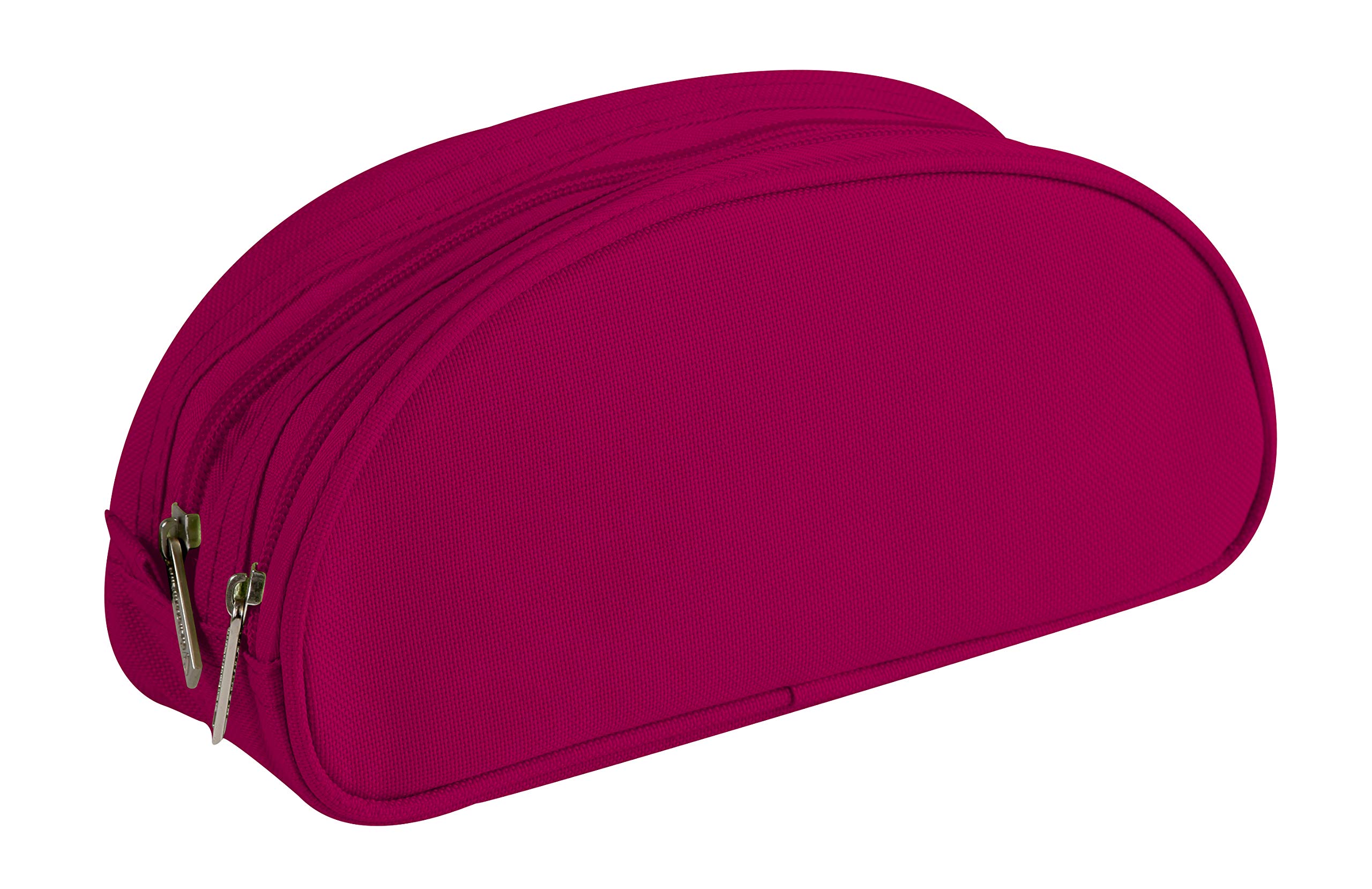 clairefontaine-schlamperm-ppchen-oval-22-x-8-x-10-cm-textil-himbeerrot image 1