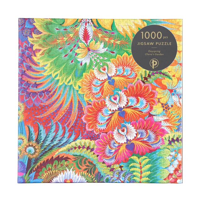 paperblanks-dayspring-olena-s-garden-puzzle-1000-teile image 1