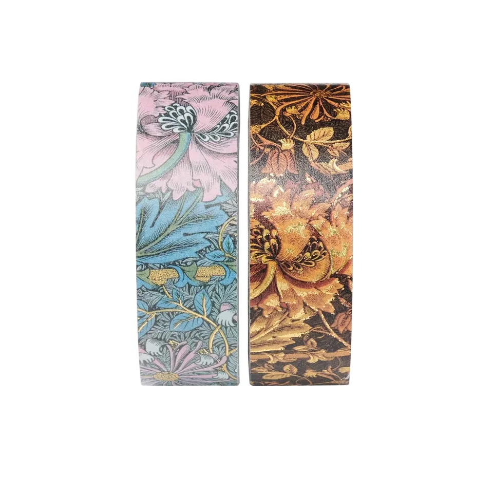 paperblanks-morris-honeysuckle-morris-pink-honeysuckle-washi-tape-mixed-pack-15- image 1