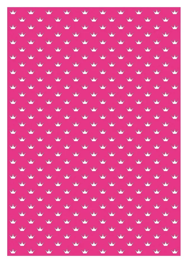ursus-60950014-silhouetten-karton-kronen-motiv-fotokarton-pink-23-x-33-cm-300-g- image 1