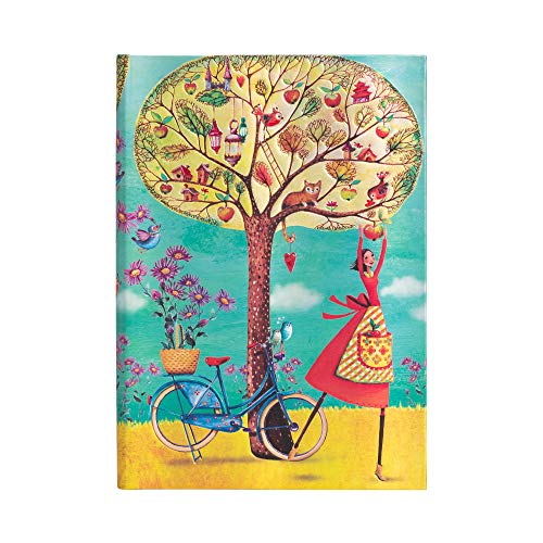 paperblanks-herbst-pfel-midi-notizbuch-liniert-hardcover-mit-elastikband-mila-ma image 8