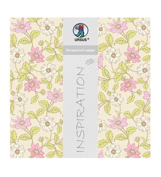 ursus-709400107-scrapbook-paper-lotta-1-30-5-x-30-5-cm-190-g-qm-5-blatt image 1