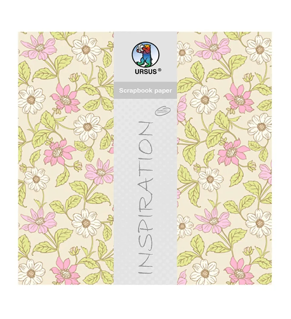 ursus-709400107-scrapbook-paper-lotta-1-30-5-x-30-5-cm-190-g-qm-5-blatt image 1