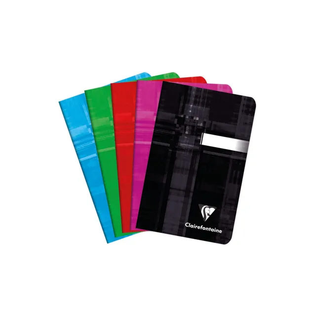 clairefontaine-calligraphe-heft-set-4x-48-blatt-9-x-14-cm-kariert-90-g-sortiert image 1
