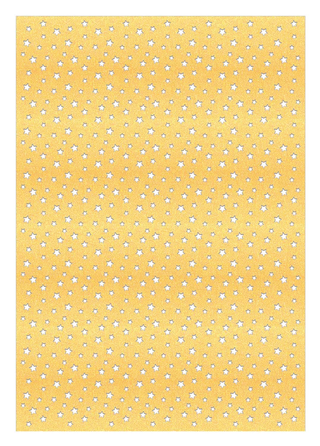 ursus-60960001-silhouetten-karton-sterne-gold-matt-23-x-33-cm-10-blatt image 1