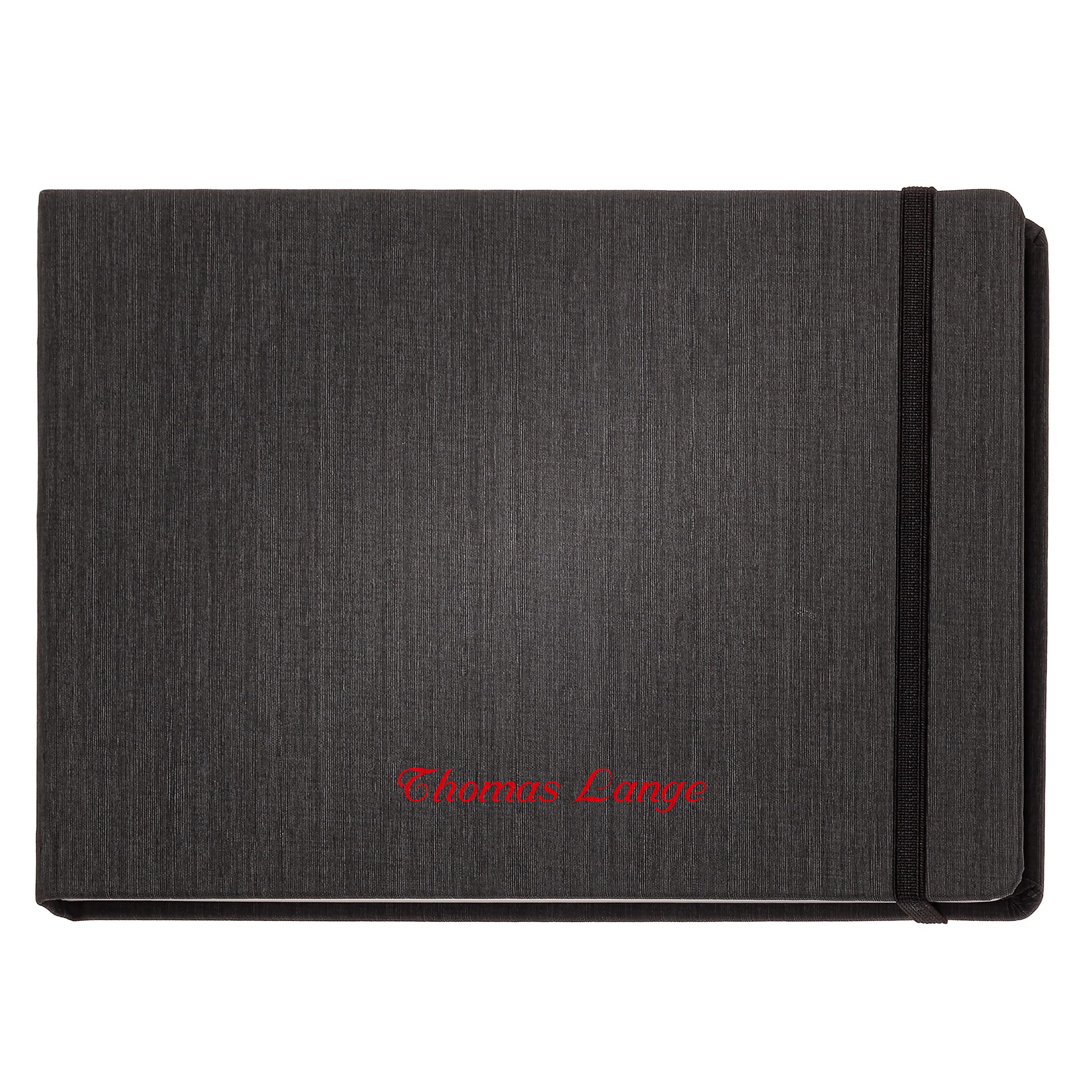 hahnem-hle-aquarellbuch-schwarz-a5-quer-200-g-m-30-blatt-personalisiert image 2