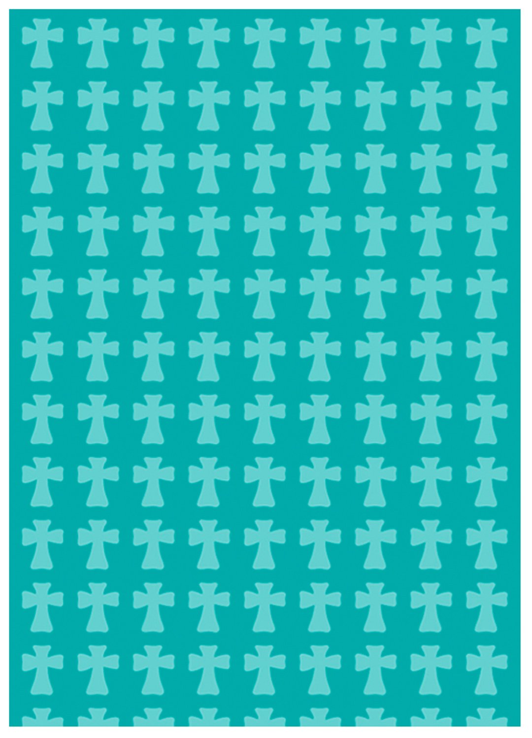 ursus-topper-joy-kreuze-silber-folienveredelt-6-5-cm-8-st-ck image 4