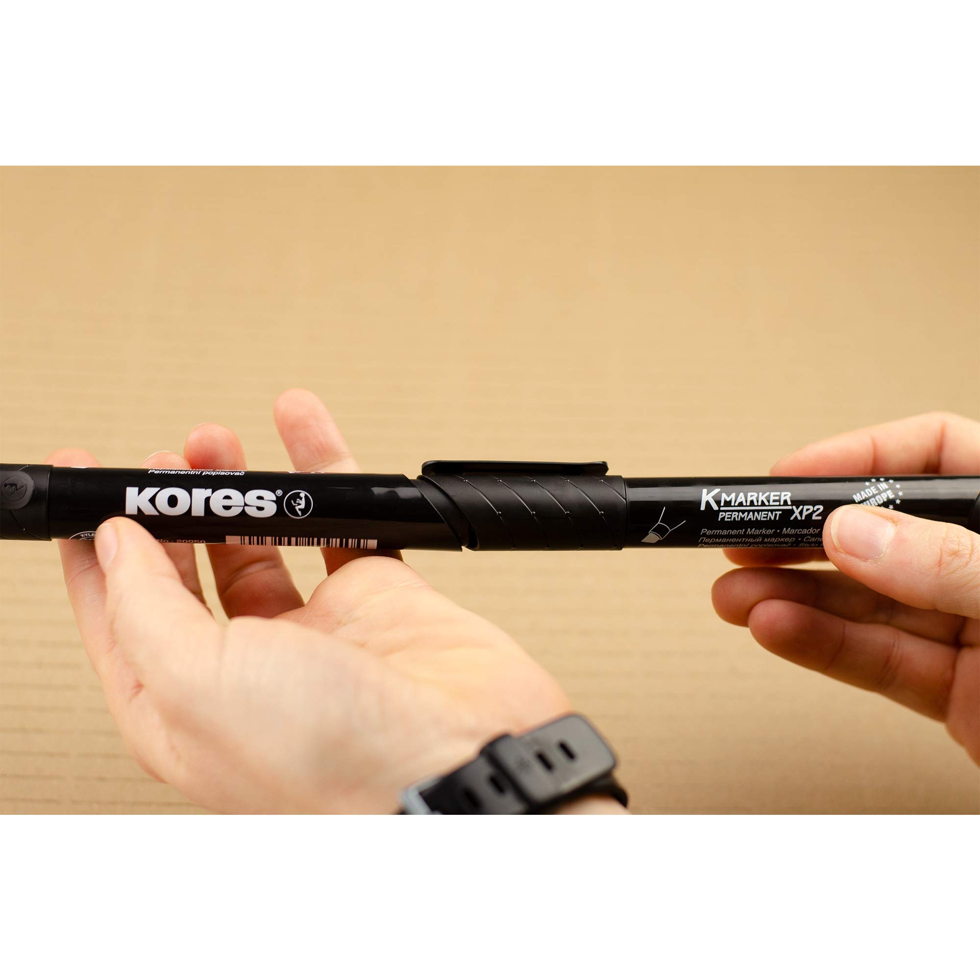 kores-k-marker-xp2-permanent-marker-keilspitze-4-farben image 6